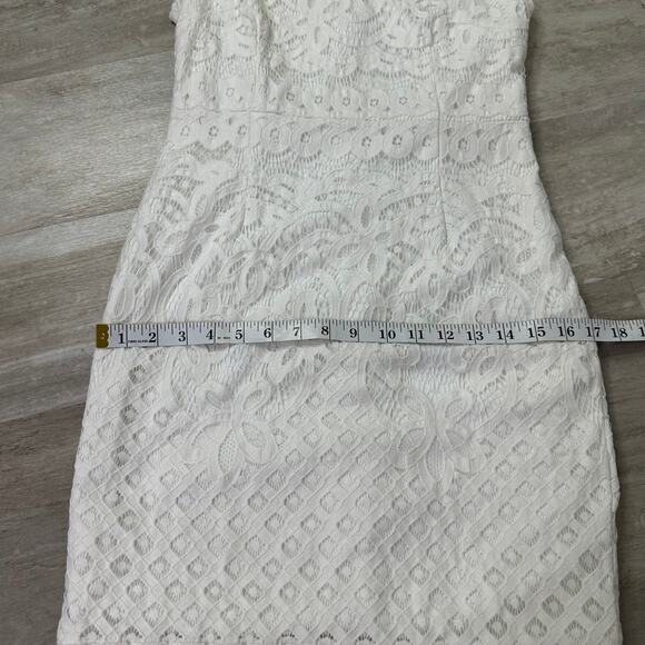 🎉Host Pick🎈Baltic Born White Lace Mini Dress - Picture 10 of 15